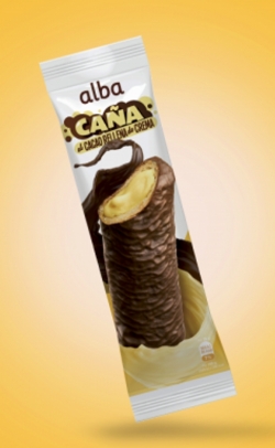 Consumible Vending Alba Caña Rellena Crema