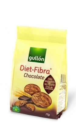 Consumible Vending Gullón Diet Fibra Chocolate