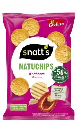 Consumible Vending Snatt´s Natuchips Barbacoa