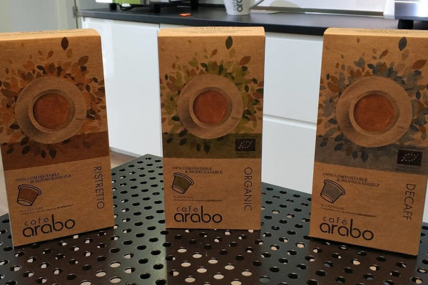 cápsulas de café arabo